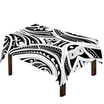 Maori Tribal Tattoo Pattern Print Tablecloth
