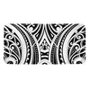 Maori Tribal Tattoo Pattern Print Towel