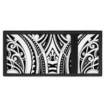 Maori Tribal Tattoo Pattern Print Trifold Wallet