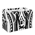 Maori Tribal Tattoo Pattern Print Utility Tote Bag