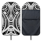 Maori Tribal Tattoo Pattern Print Waterproof Car Seat Cover