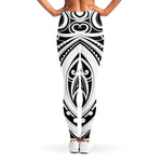 Maori Tribal Tattoo Pattern Print Women's Leggings