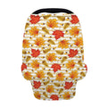 Maple And Oak Pattern Print Baby Seat Cover