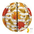 Maple And Oak Pattern Print Basketball