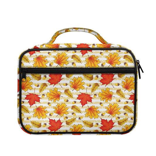 Maple And Oak Pattern Print Briefcase Bible Bag
