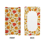 Maple And Oak Pattern Print Changing Pad Cover