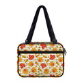 Maple And Oak Pattern Print Double Strap Bible Bag