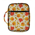 Maple And Oak Pattern Print Front Pocket Bible Bag
