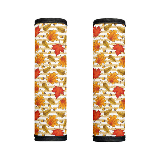Maple And Oak Pattern Print Handle Covers