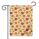 Maple And Oak Pattern Print House Flag