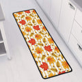 Maple And Oak Pattern Print Long Kitchen Mat