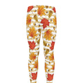 Maple And Oak Pattern Print Men's Leggings