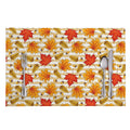 Maple And Oak Pattern Print Placemat