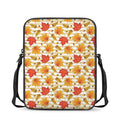 Maple And Oak Pattern Print Rectangular Crossbody Bag