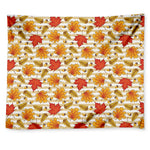 Maple And Oak Pattern Print Tapestry