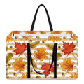 Maple And Oak Pattern Print Utility Tote Bag