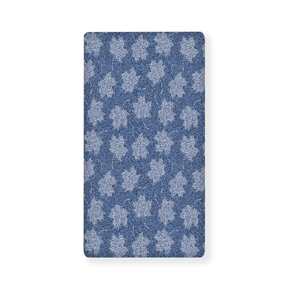 Maple Leaf Denim Jeans Pattern Print Baby Crib Sheet