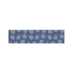 Maple Leaf Denim Jeans Pattern Print Bed Runner
