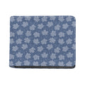Maple Leaf Denim Jeans Pattern Print Bifold Wallet