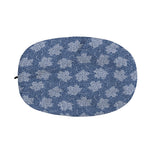 Maple Leaf Denim Jeans Pattern Print Car Side Mirror Covers