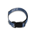 Maple Leaf Denim Jeans Pattern Print Dog Collar