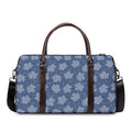 Maple Leaf Denim Jeans Pattern Print Duffel Bag