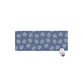 Maple Leaf Denim Jeans Pattern Print Extended Mouse Pad