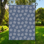 Maple Leaf Denim Jeans Pattern Print Garden Flag