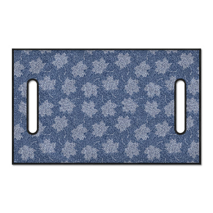 Maple Leaf Denim Jeans Pattern Print Golf Cart Seat Cover