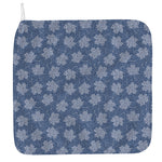 Maple Leaf Denim Jeans Pattern Print Hand Towel