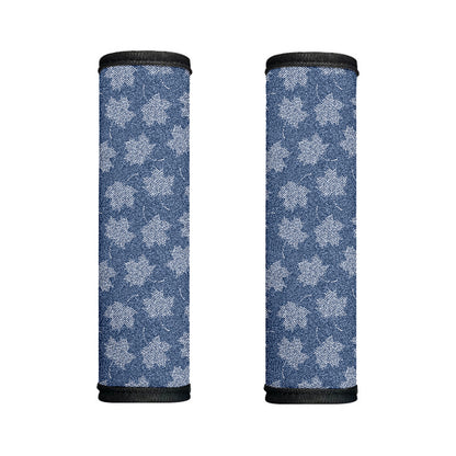 Maple Leaf Denim Jeans Pattern Print Handle Covers