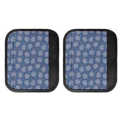 Maple Leaf Denim Jeans Pattern Print Handle Covers