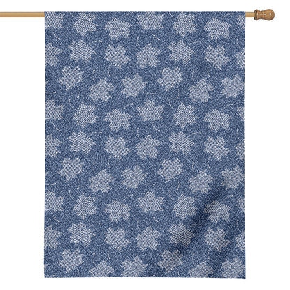 Maple Leaf Denim Jeans Pattern Print House Flag