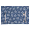 Maple Leaf Denim Jeans Pattern Print Placemat