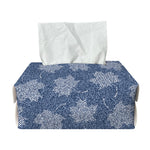 Maple Leaf Denim Jeans Pattern Print Rectangle Tissue Box Cover
