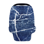 Marble Denim Jeans Pattern Print Baby Seat Cover