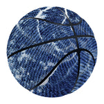 Marble Denim Jeans Pattern Print Basketball