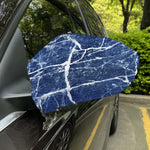 Marble Denim Jeans Pattern Print Car Side Mirror Covers