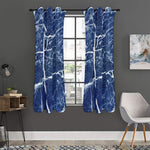 Marble Denim Jeans Pattern Print Curtain
