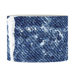 Marble Denim Jeans Pattern Print Drum Lamp Shade