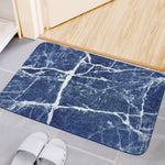 Marble Denim Jeans Pattern Print Indoor Door Mat