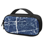 Marble Denim Jeans Pattern Print Insulin Cooler Travel Case