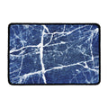 Marble Denim Jeans Pattern Print Kitchen Mat