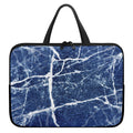 Marble Denim Jeans Pattern Print Laptop Sleeve With Handle