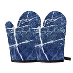 Marble Denim Jeans Pattern Print Oven Mitts