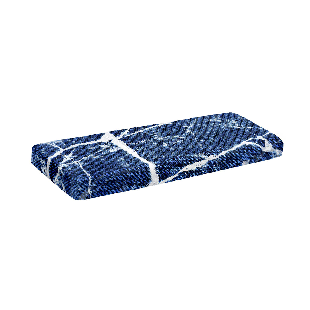Marble Denim Jeans Pattern Print Piano Keyboard Cover