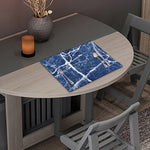 Marble Denim Jeans Pattern Print Placemat