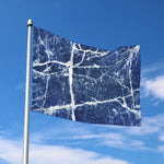 Marble Denim Jeans Pattern Print Polyester Flag