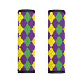 Mardi Gras Argyle Pattern Print Handle Covers
