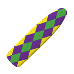 Mardi Gras Argyle Pattern Print Ironing Board Cover